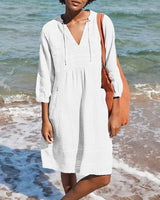Damen Sommer Strandkleid