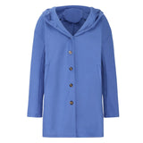 Damen Klassische Jacke mit Kapuze
