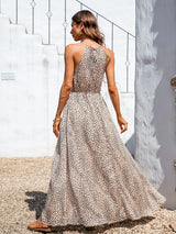 Damen Modernes ärmelloses Sommerkleid