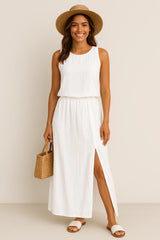 Damen Sommer Maxikleid