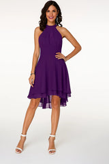 Damen Cocktailkleid Chiffon