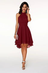 Damen Cocktailkleid Chiffon