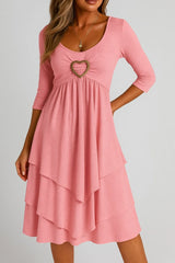 Damen Lässiges langes Sommerkleid