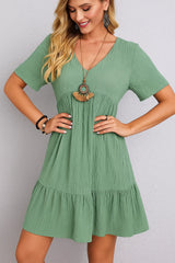 Damen Trendiges lässiges Sommer-Midikleid