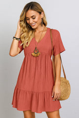 Damen Trendiges lässiges Sommer-Midikleid