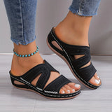 Damen Lässiges Slip-on Sommer Sandalen