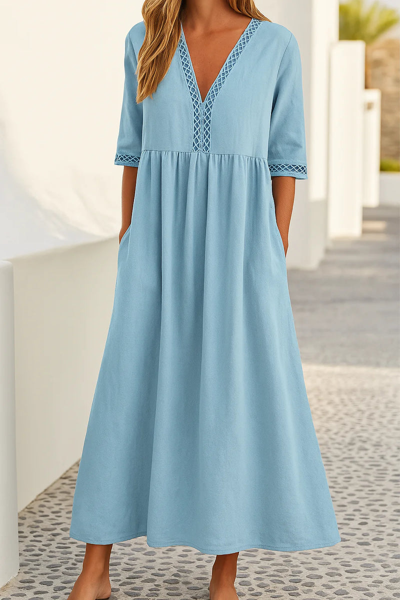 Damen Boho Sommerkleid