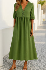 Damen Boho Sommerkleid