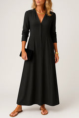 Damen Elegantes Business Maxikleid