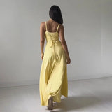 Damen Klassisches Sommer-Maxi-Kleid