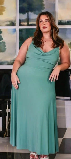 Damen Klassisches Sommer-Maxi-Kleid