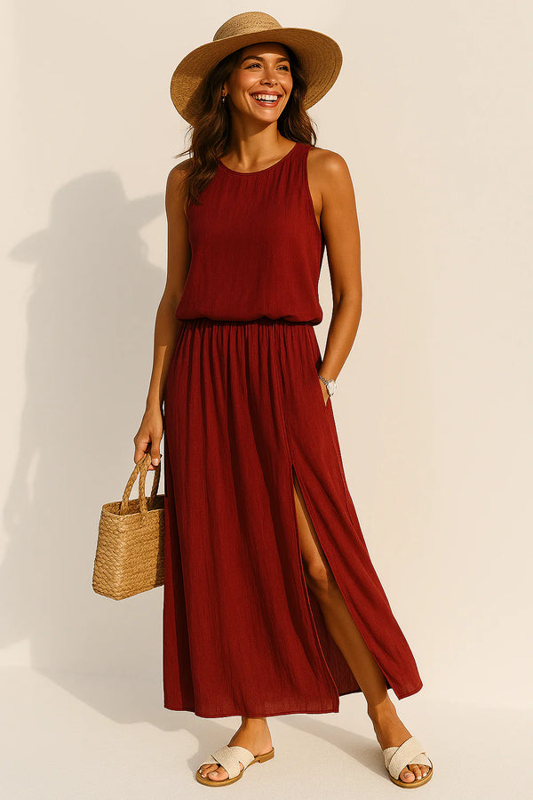 Damen Sommer Maxikleid