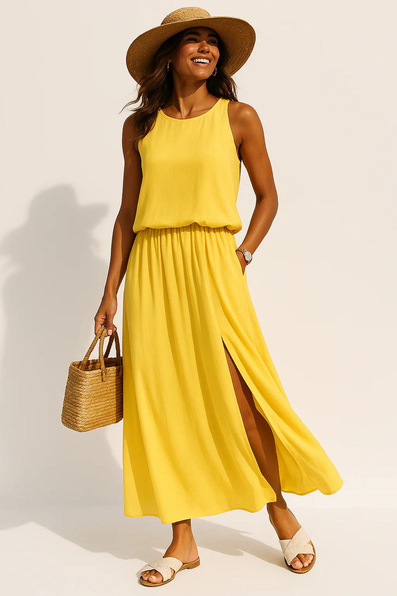 Damen Sommer Maxikleid