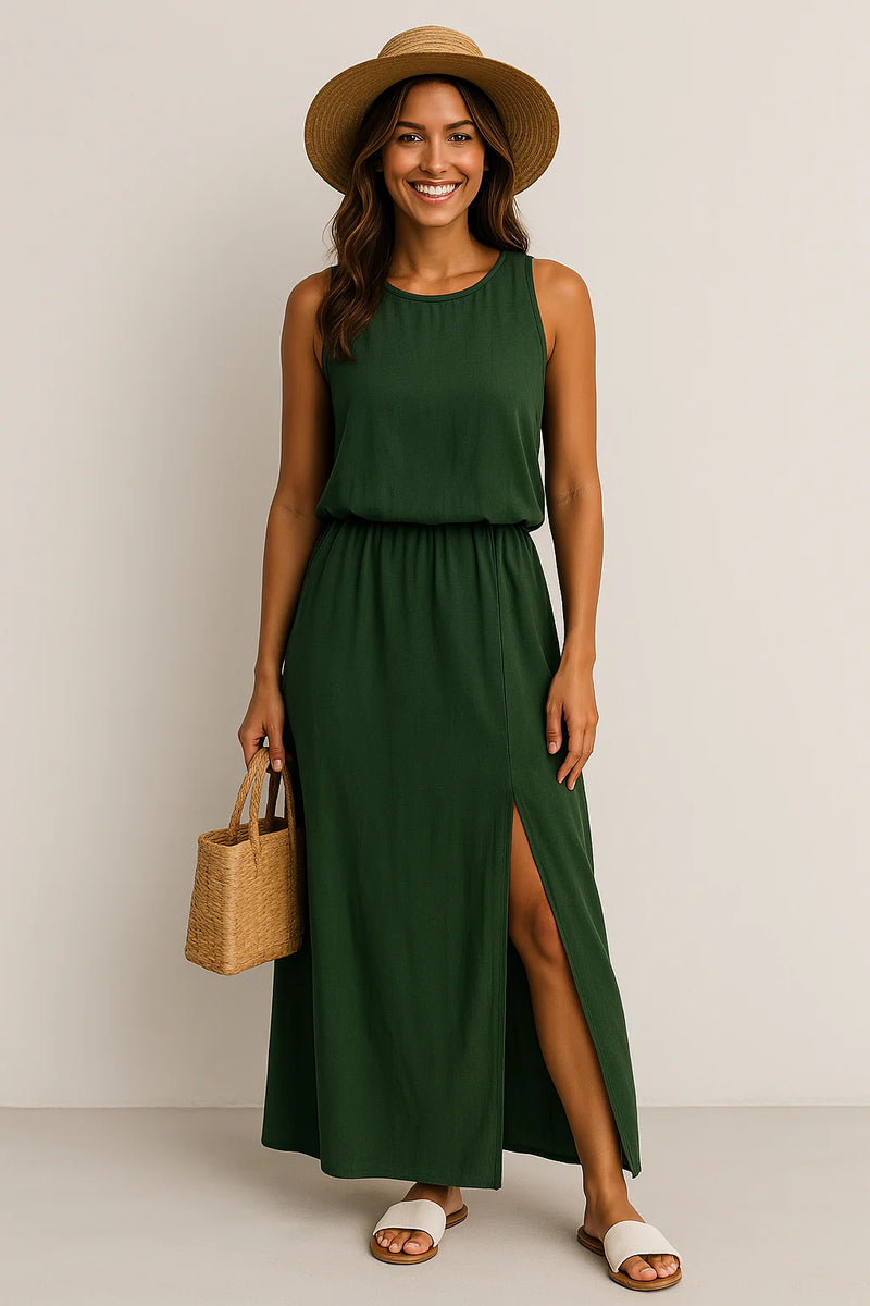 Damen Sommer Maxikleid