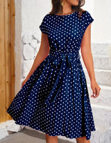 Damen Sommerkleid im Retro-Stil