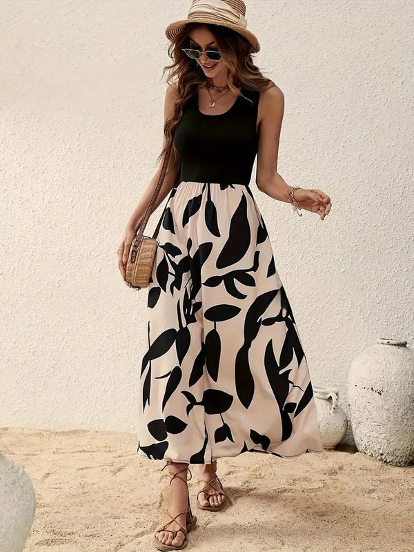 Damen Trendiges modernes Sommerkleid