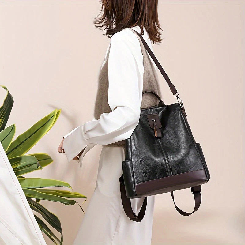 Damen Vintage Mini-Rucksack