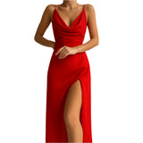 Elegantes Abendkleid mit Beinschlitz