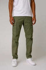 Herren Trendige Cargo-Hose mit geradem Bein