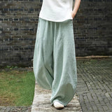 Moderne Damenhose mit weitem Bein