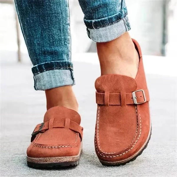 Damen Sommer Clogs im Vintage-Stil