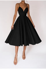 Damen Romantisches A-Linien Cocktailkleid