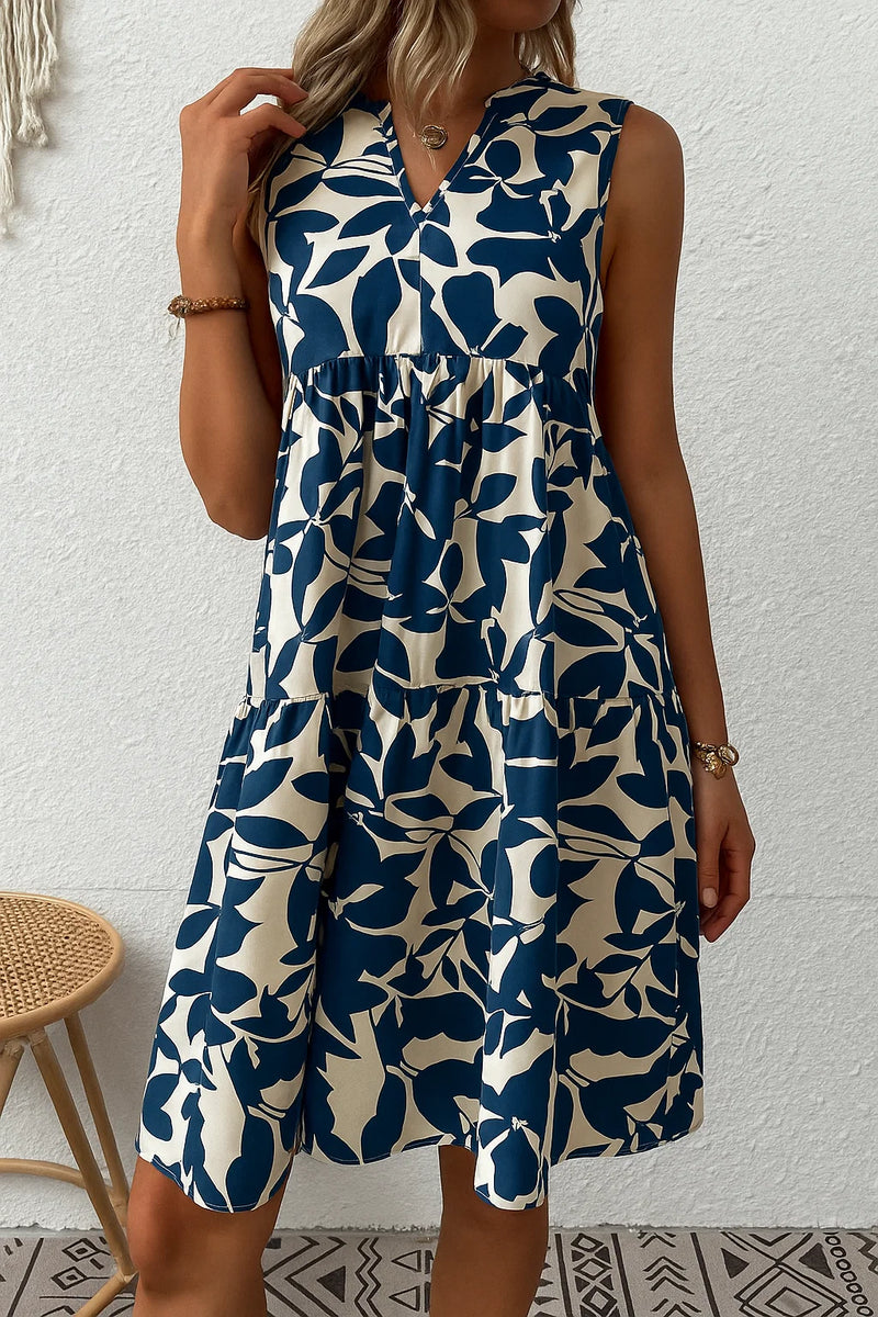 Damen Ärmelloses Sommerkleid