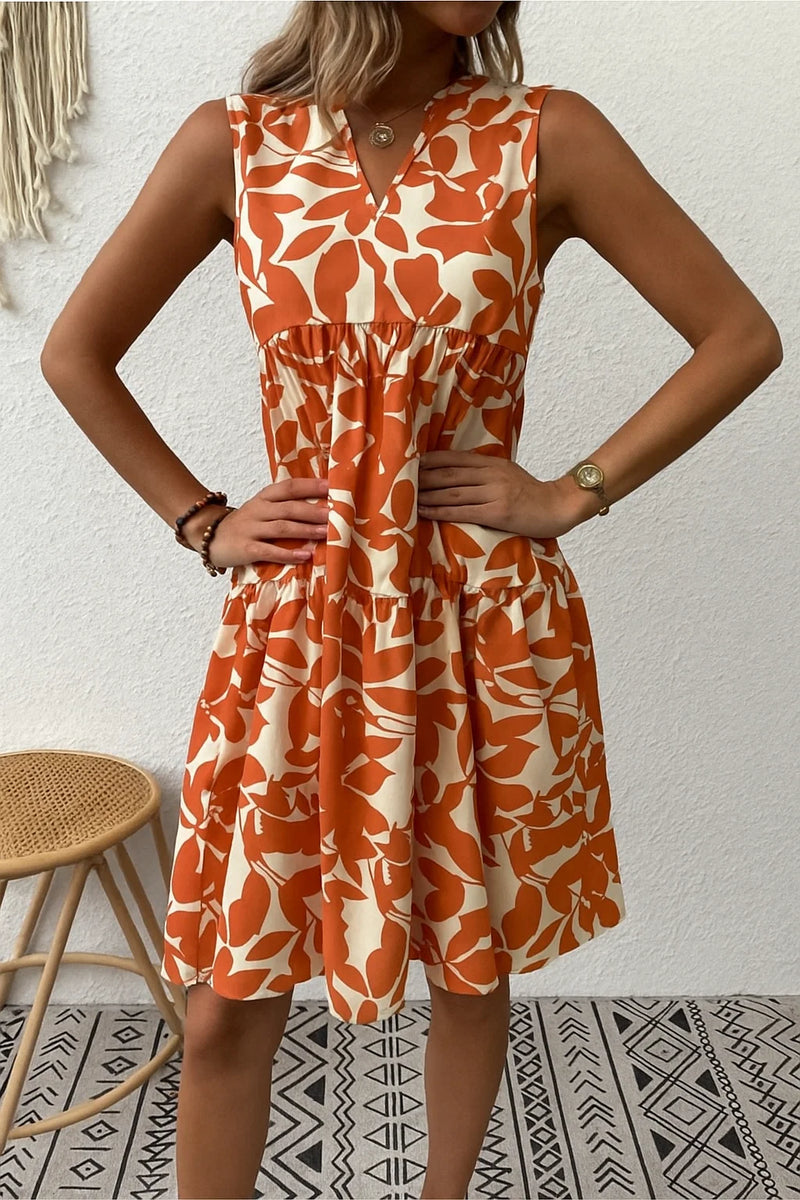 Damen Ärmelloses Sommerkleid