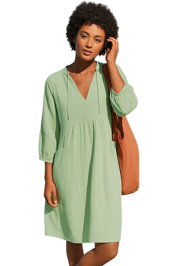 Damen Sommer Strandkleid