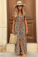 Damen Elegantes Boho Sommerkleid