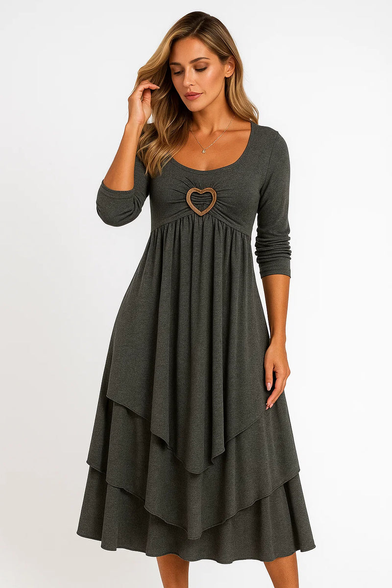 Damen Lässiges langes Sommerkleid