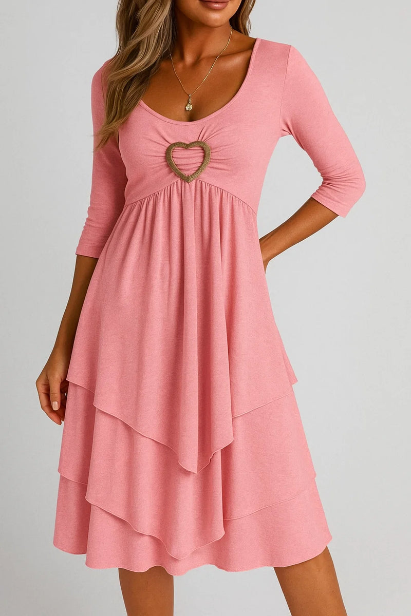 Damen Lässiges langes Sommerkleid