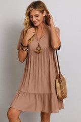 Damen Trendiges lässiges Sommer-Midikleid