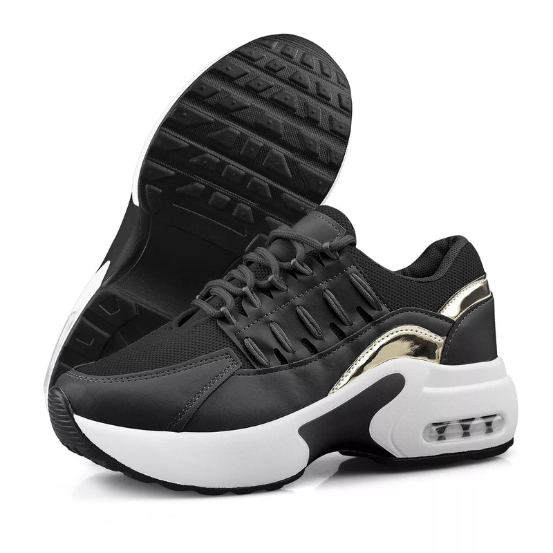 Damen Freizeitschuhe mit dicker Sohle